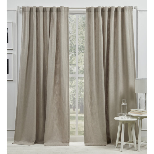 Cooper Modern Tailored Yarn Dyed Woven Rod Pocket Window Tiers & Valance 
