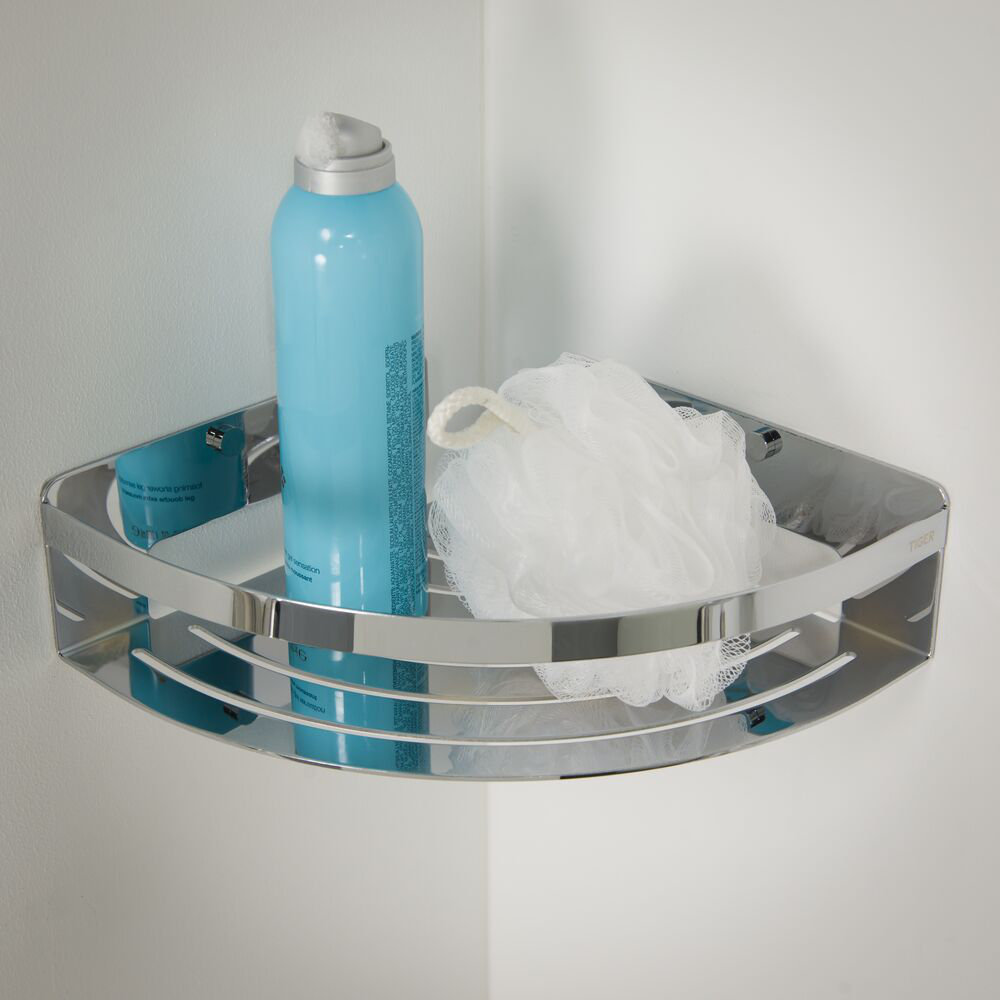 Tiger Caddy Drill & Screw Mount Stainless Steel Shower Caddy & Reviews