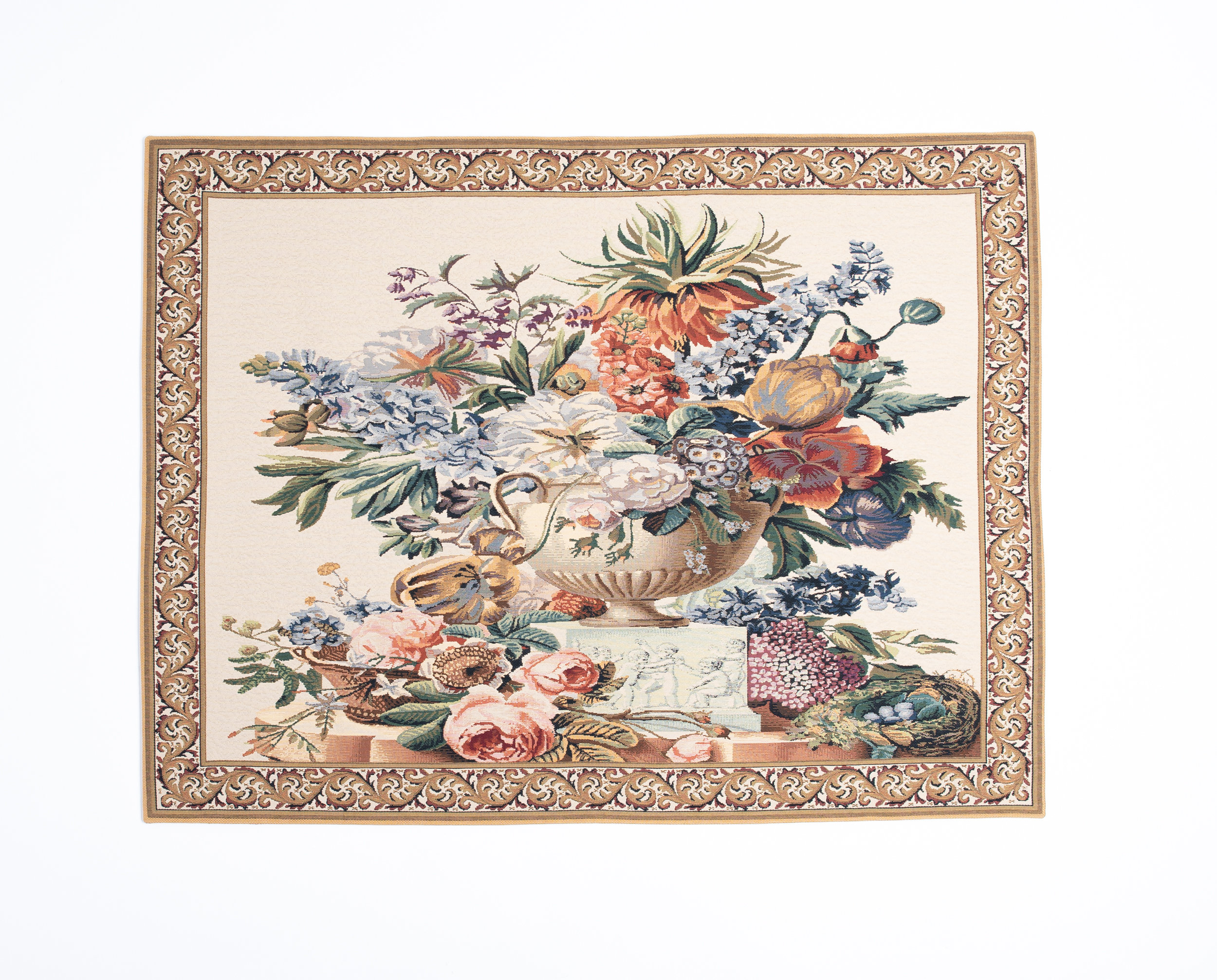 Corona Decor Corona Fabric Decor Floral Pedestal Tapestry Wayfair