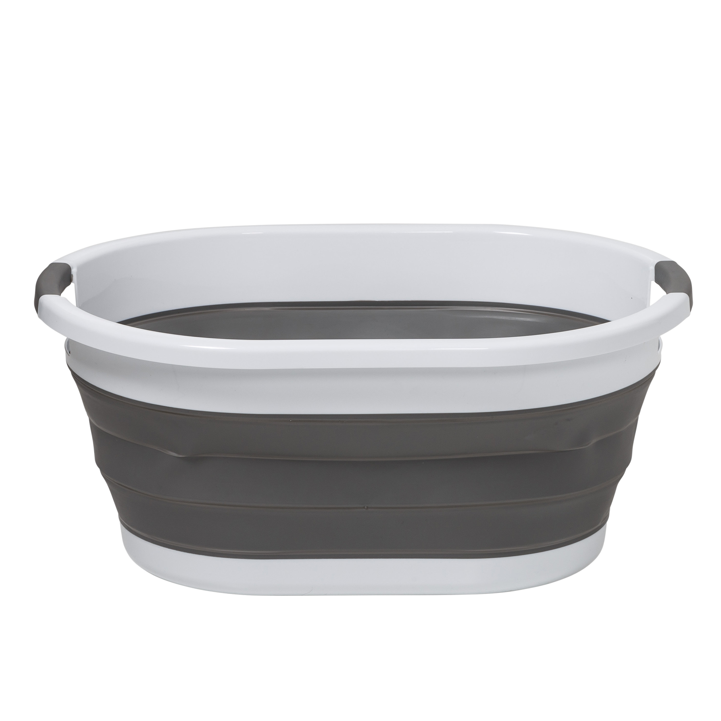 Wayfair Basics® Collapsible Rubber Laundry Basket & Reviews Wayfair