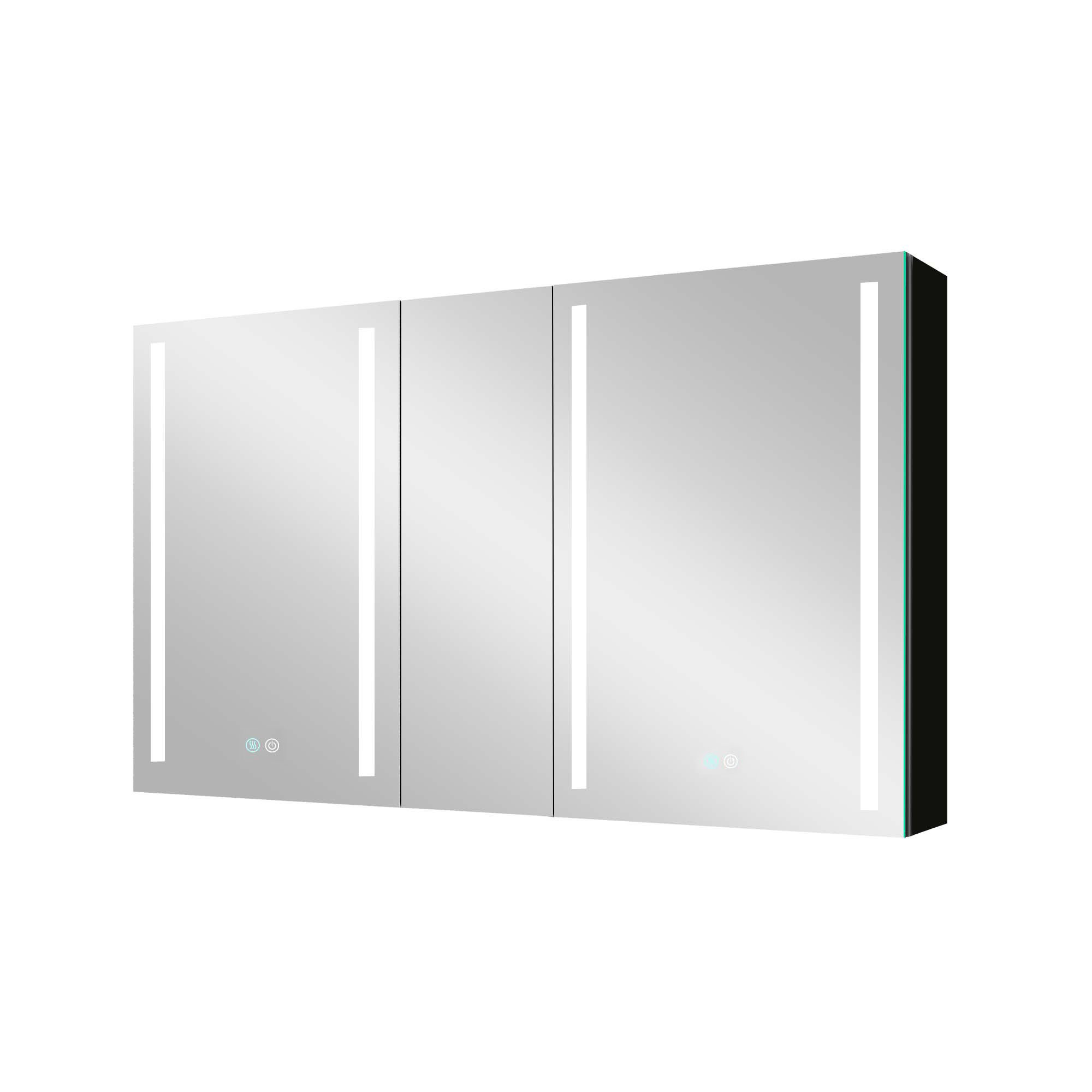 Orren Ellis 50X30 Inch Led Bathroom Medicine Wayfair