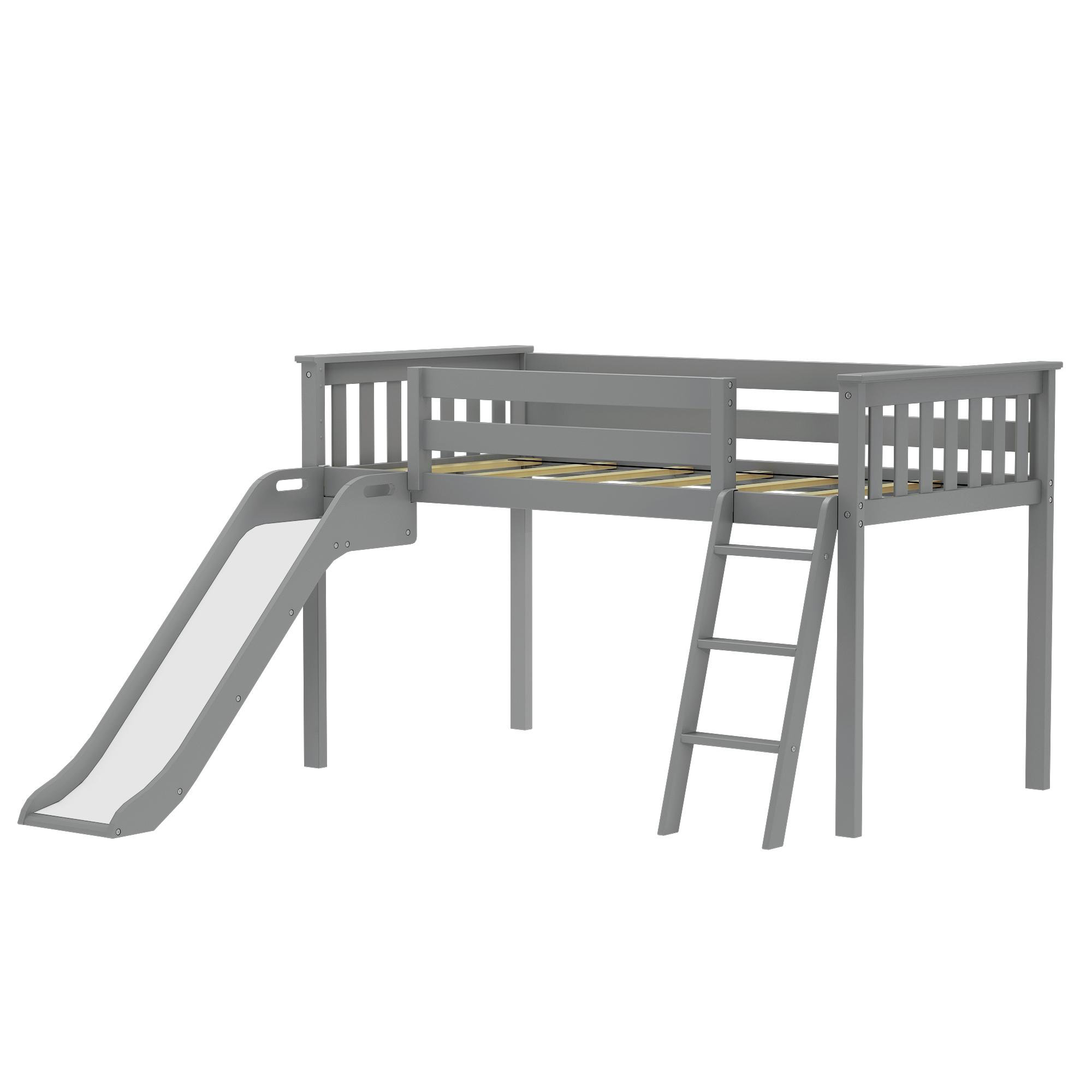 Viv + Rae Kincer Twin Solid Wood Loft Bed Loft Bed by Viv + Rae™ Wayfair