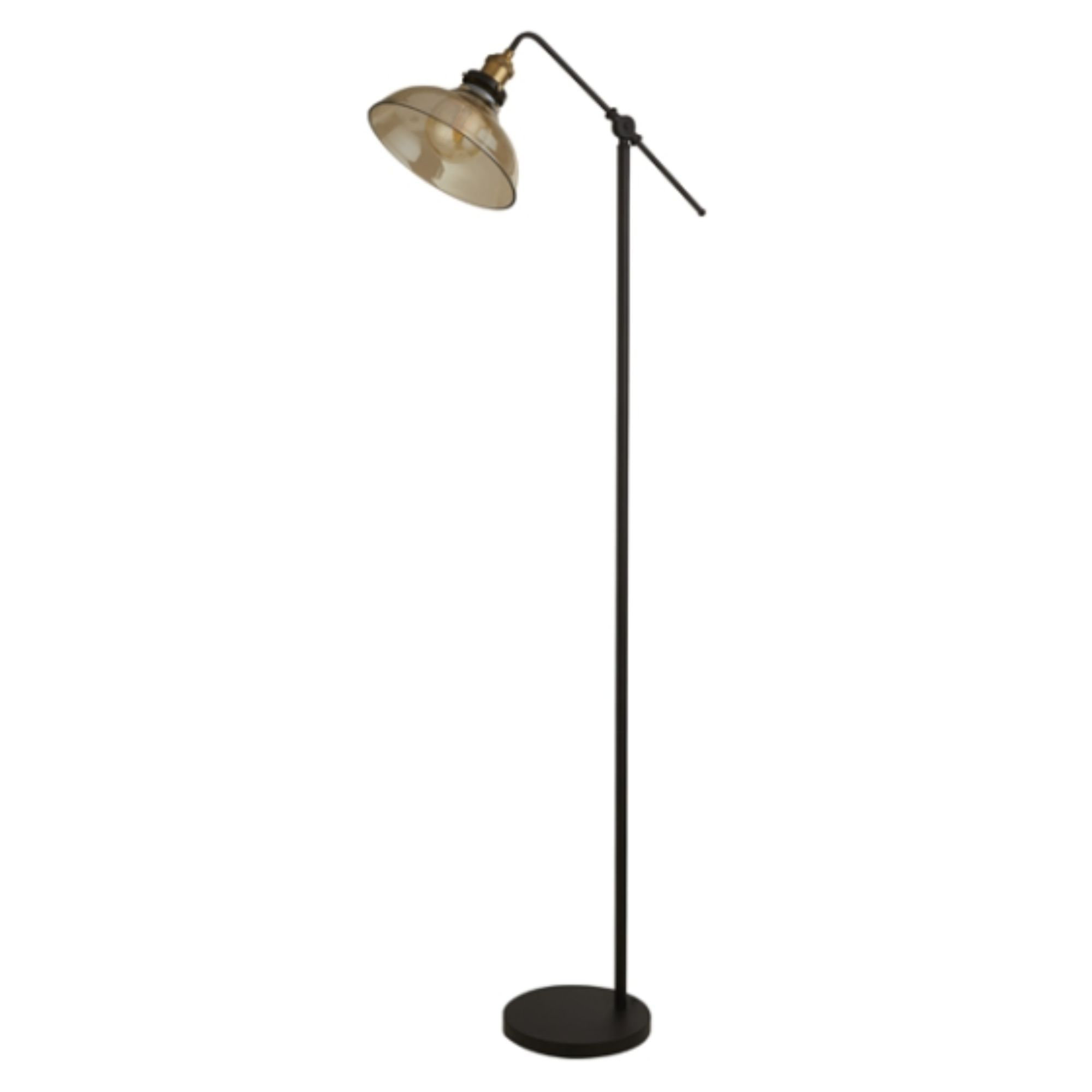 Longshore Tides Conroy 156.5Cm Antique Brass Arched Floor Lamp
