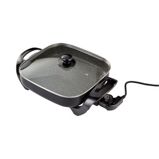 teflon free electric skillet