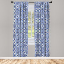 3D Morocco Triple-arched Window Blockout Photo Print Curtain Fabric Window Drape 