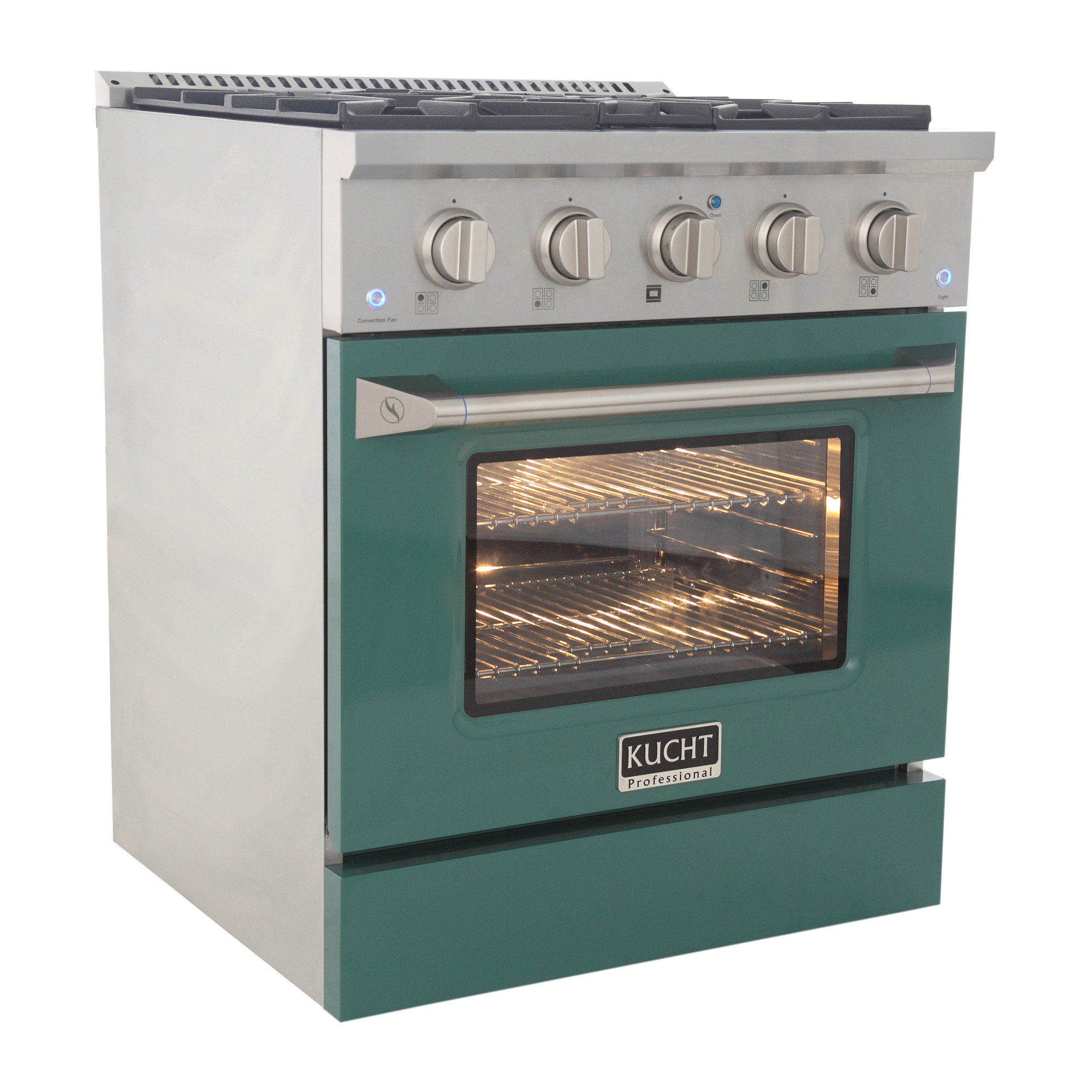 Kucht 30" 4.2 Cubic Feet Gas Freestanding Convection Range & Reviews
