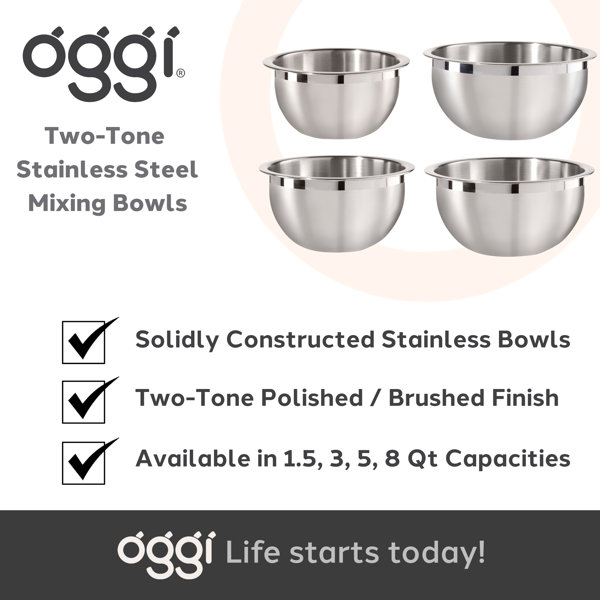 Stainless Steel Mixing Bowl - 26CM in Pakistan