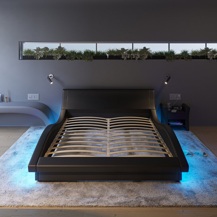 Platform Bed Frames With Led Lights: Creating Ambiance in Your Bedroom  