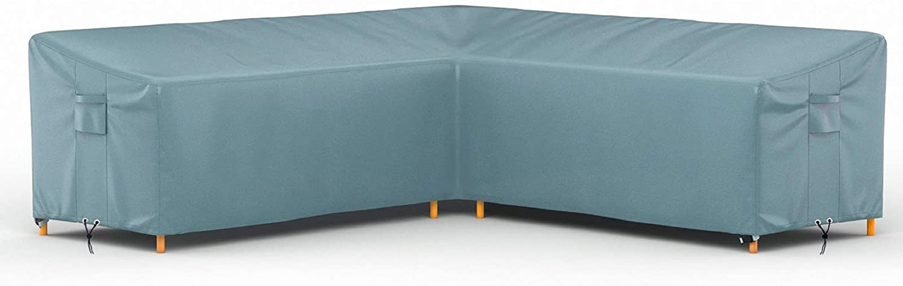 Arlmont & Co. Outdoor Sectional Cover, 100 Waterproof, V Shaped Patio