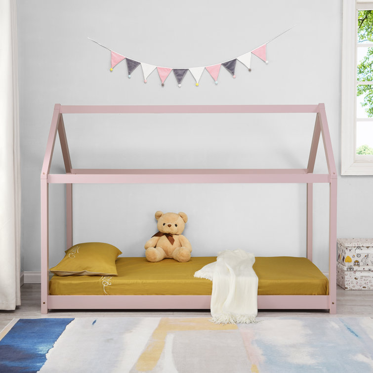 Mack + Milo Novack Single (3') Solid Wood House Beds Bed by ...