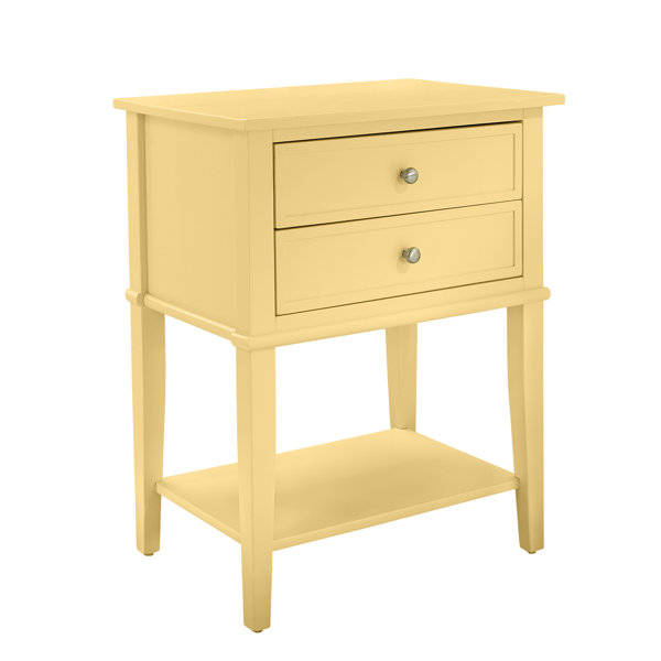 End Bedside Table Nightstand Chest Cabinet Bedroom Furniture Drawer Baskets 
