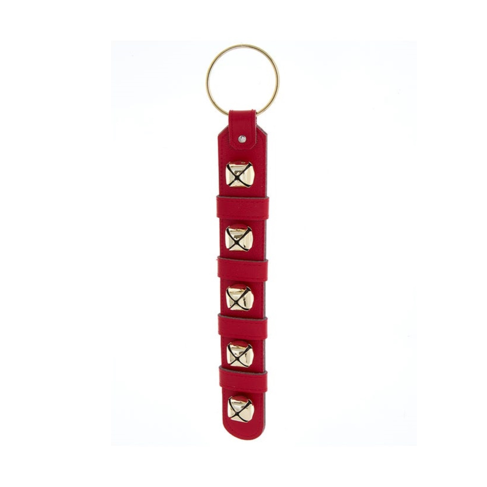 Kurt Adler Leather Belt Door Hanger with Bells Wayfair