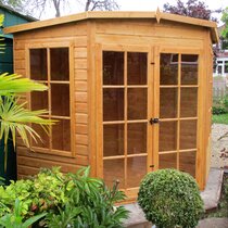 8 x 8 SUPREME SUMMER HOUSE LOG CABIN WOODEN SHED HIGH QUALITY TIMBER 