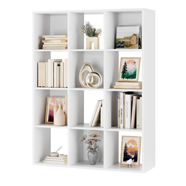 8 Cube Bookshelf Rack Bookcase Storage Shelving Stand Display Book Shelves~USA 