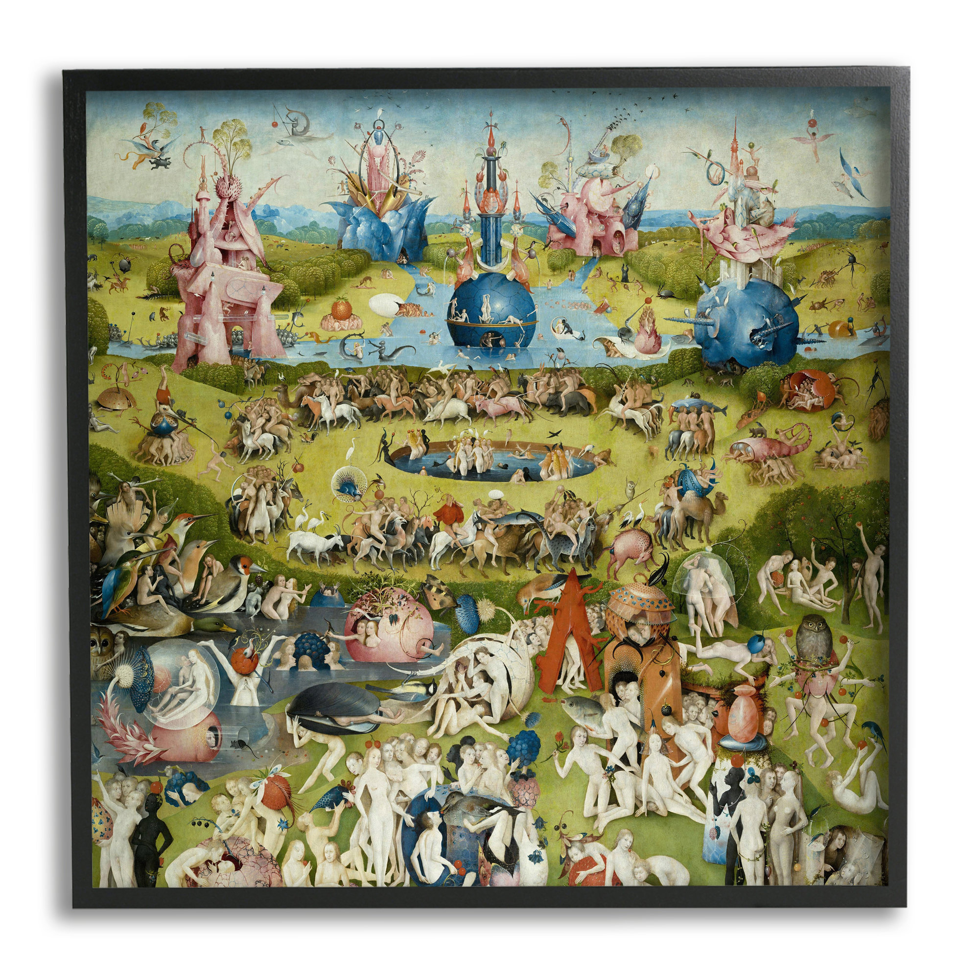 Stupell Industries Garden Of Earthly Delights Center Panel Hieronymus