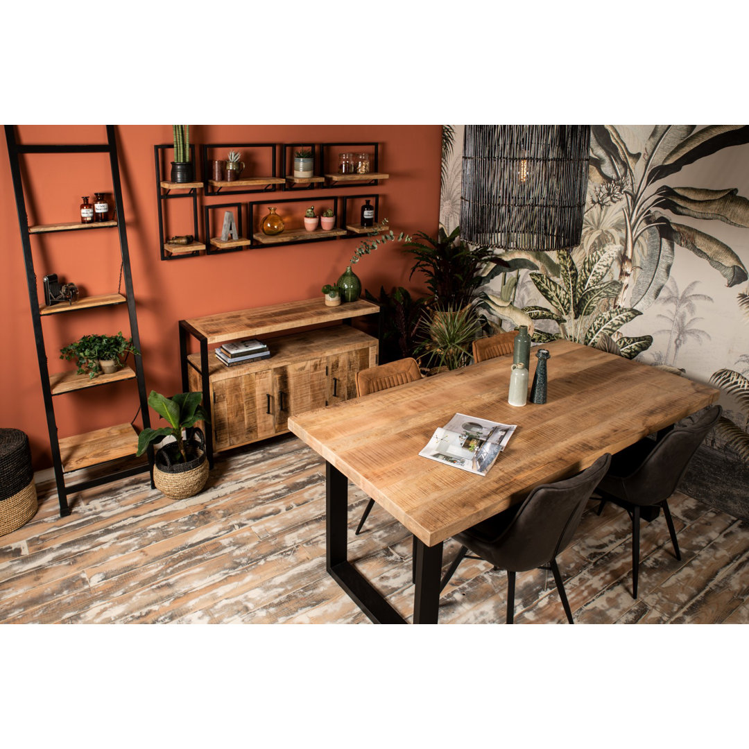 Williston Forge Tischplatte Riya Größe: 200 cm L x 100 m B