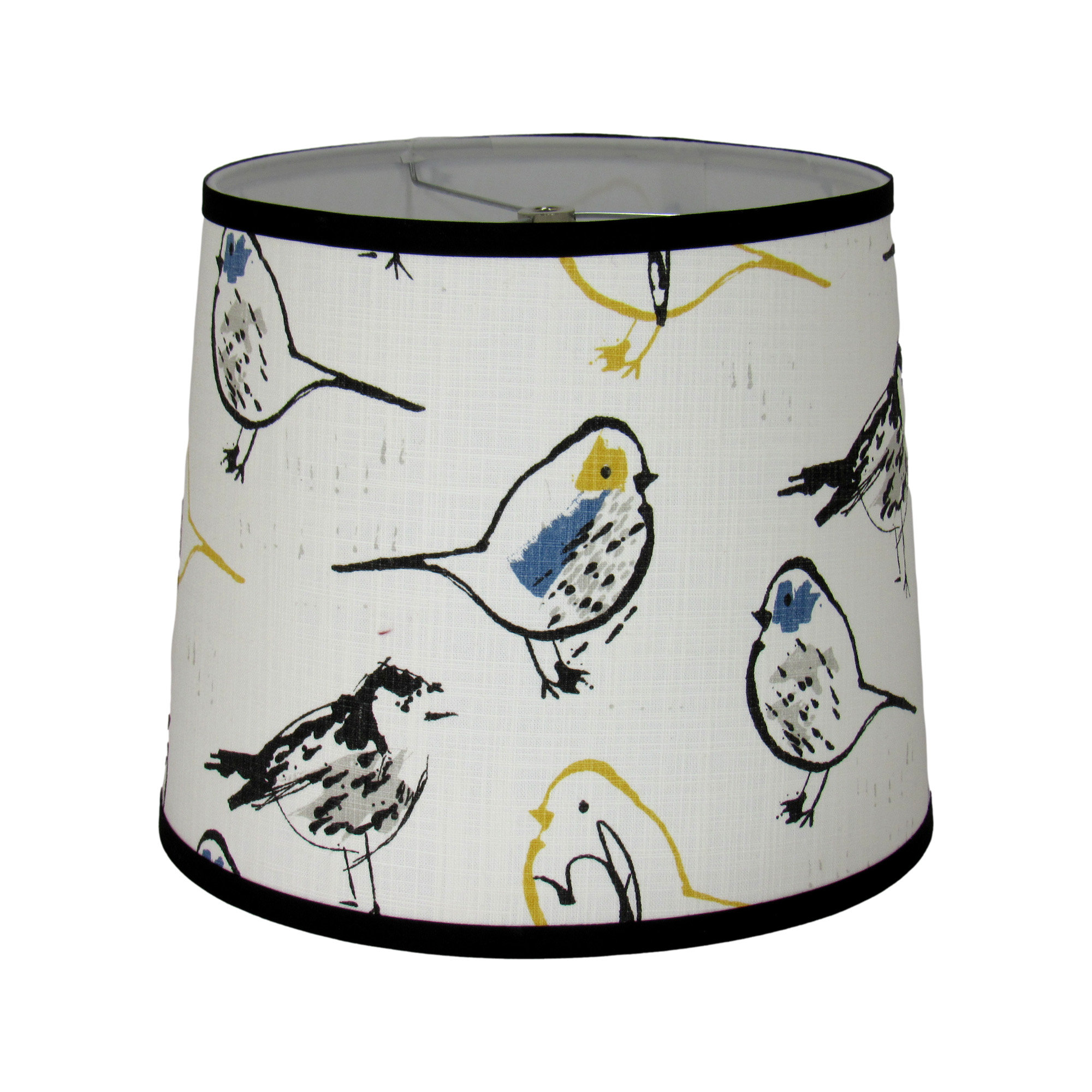 Winston Porter Cotton Drum Lamp Shade ( Screw on ) in White Wayfair