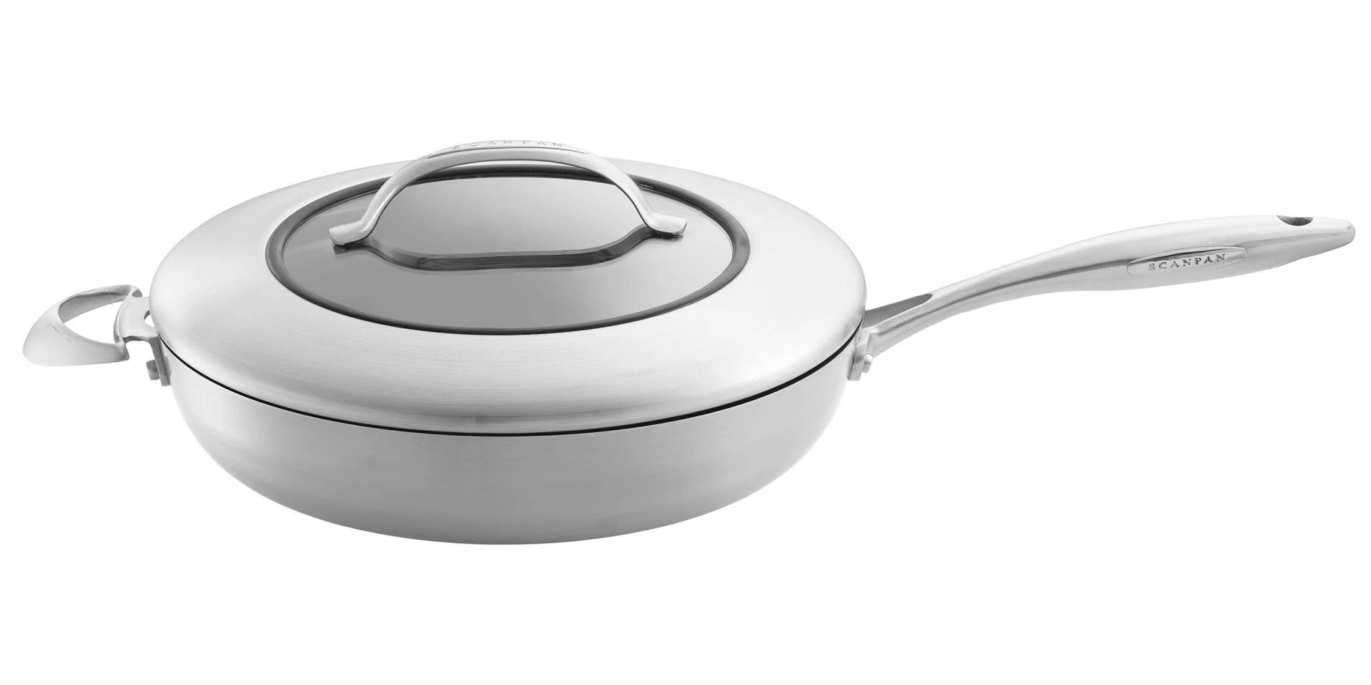 Scanpan CTX Non Stick Aluminum Saute Pan with Lid Wayfair