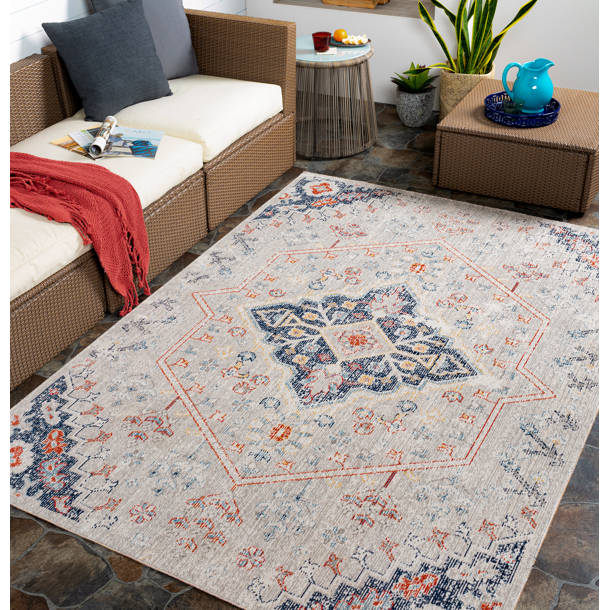 Langley Street Enciso Red Indoor/Outdoor Rug & Reviews | Wayfair