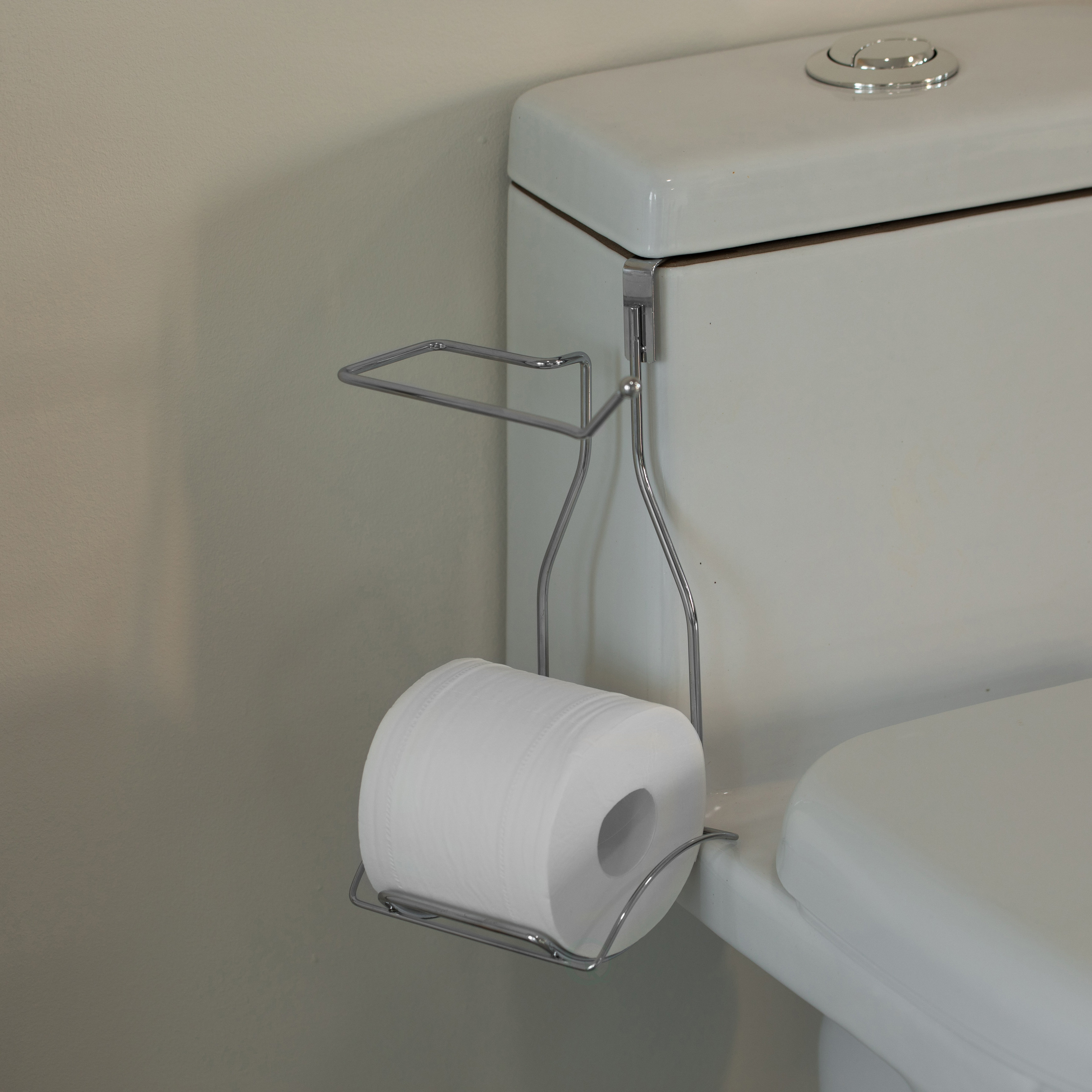 Basicwise Over The Tank Mount Toilet Paper Holder Wayfair