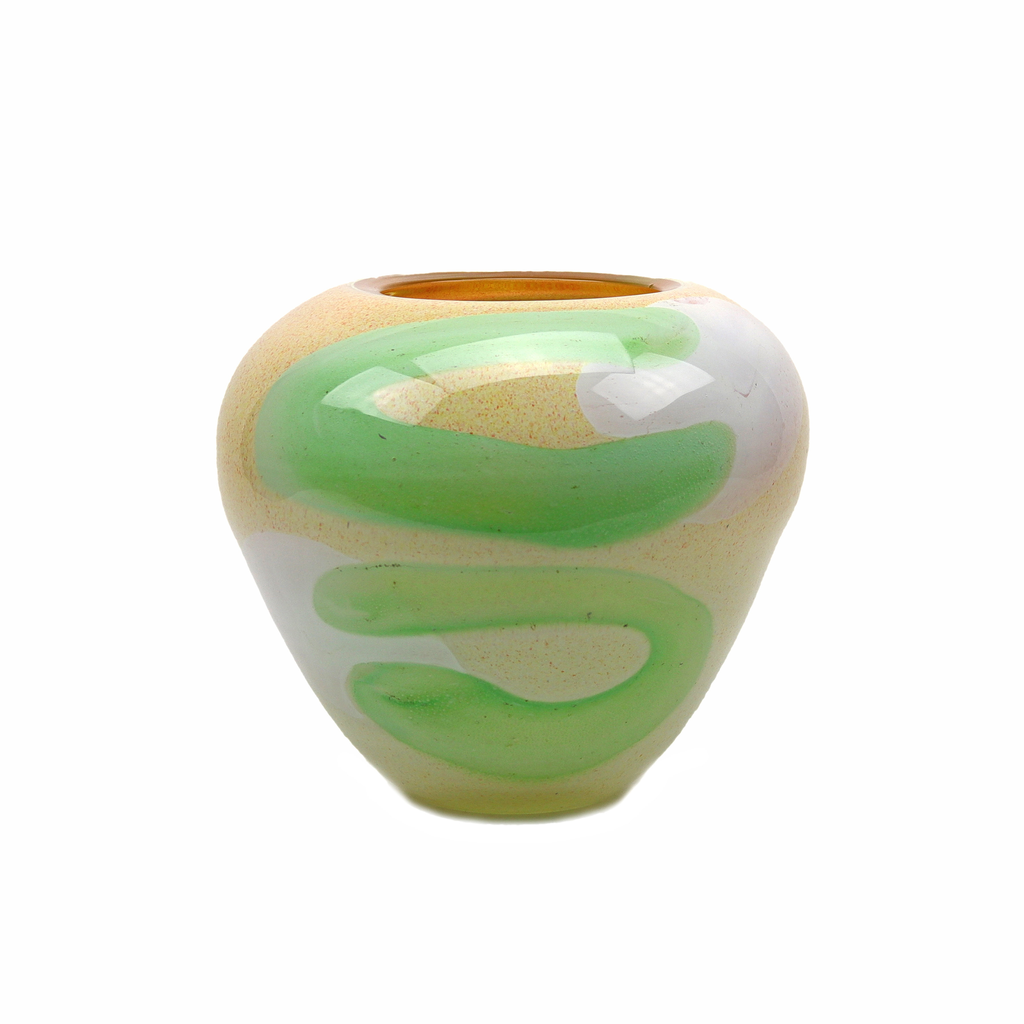 Murano Art Collection Capri Handmade Glass Table Vase Wayfair