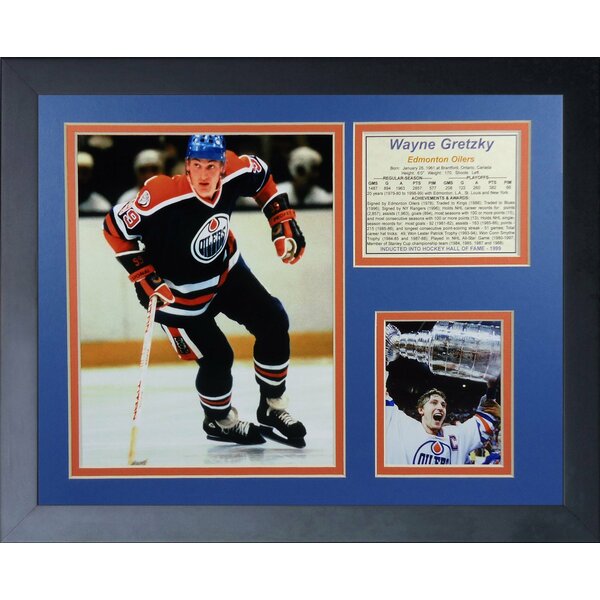 Legends Never Die Wayne Gretzky Oilers Framed Photo Collage 16 x 20 