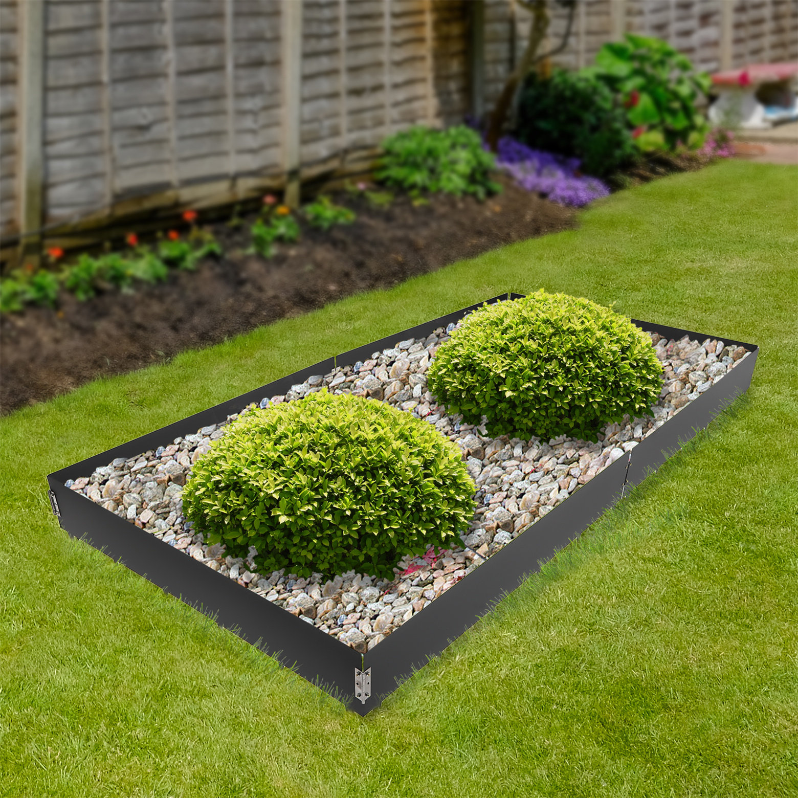 FRONG 8.5 in. H x 3 ft. W Steel Landscape Edging Wayfair