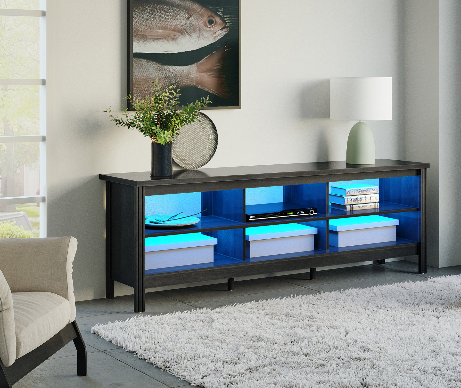 Orren Ellis TV Stand for TVs up to 75" Wayfair