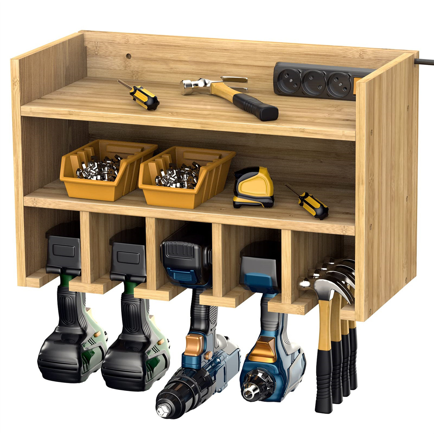 WFX Utility™ Fassett Power Tool WallMounted Organizer Wayfair