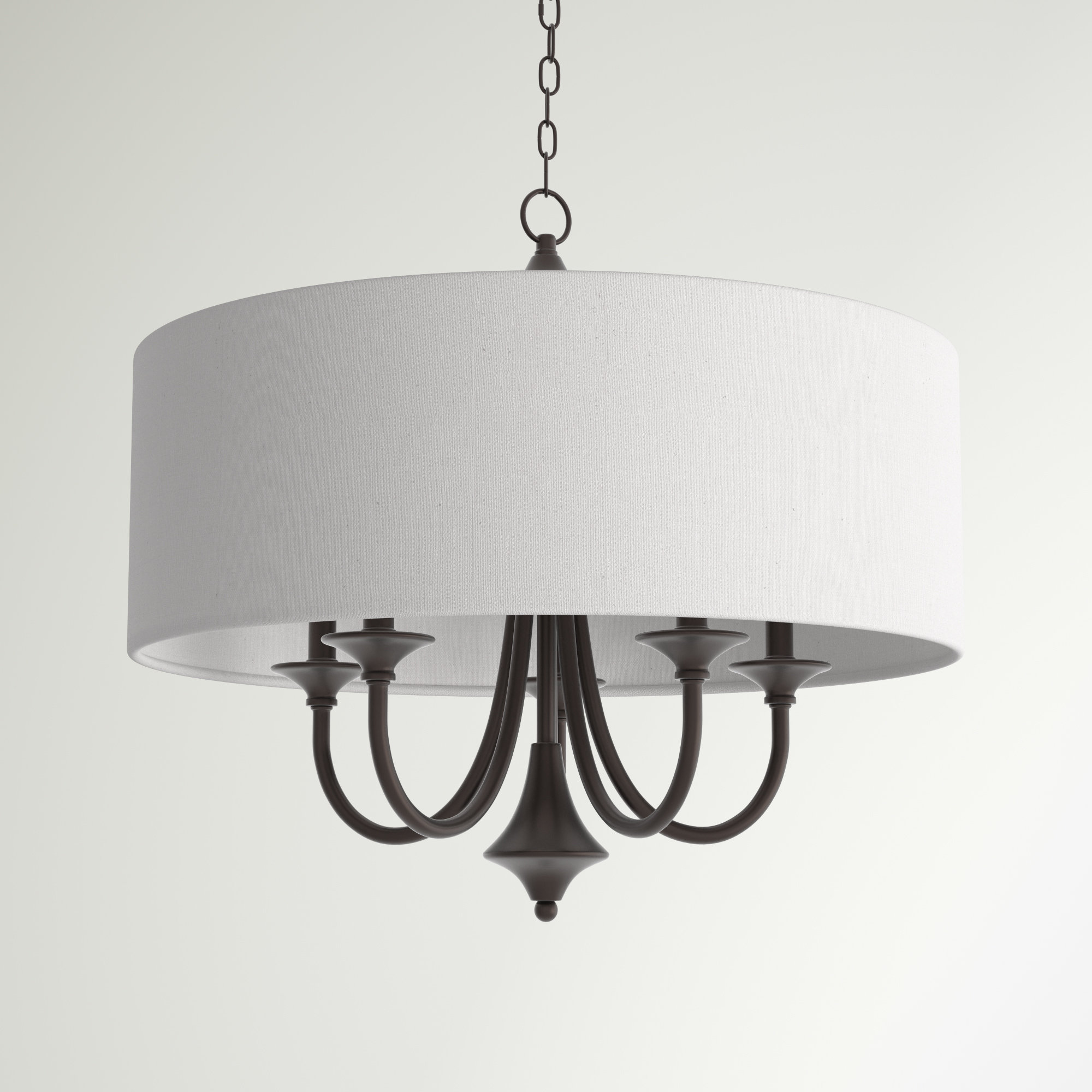 Light Unique Drum Chandelier 