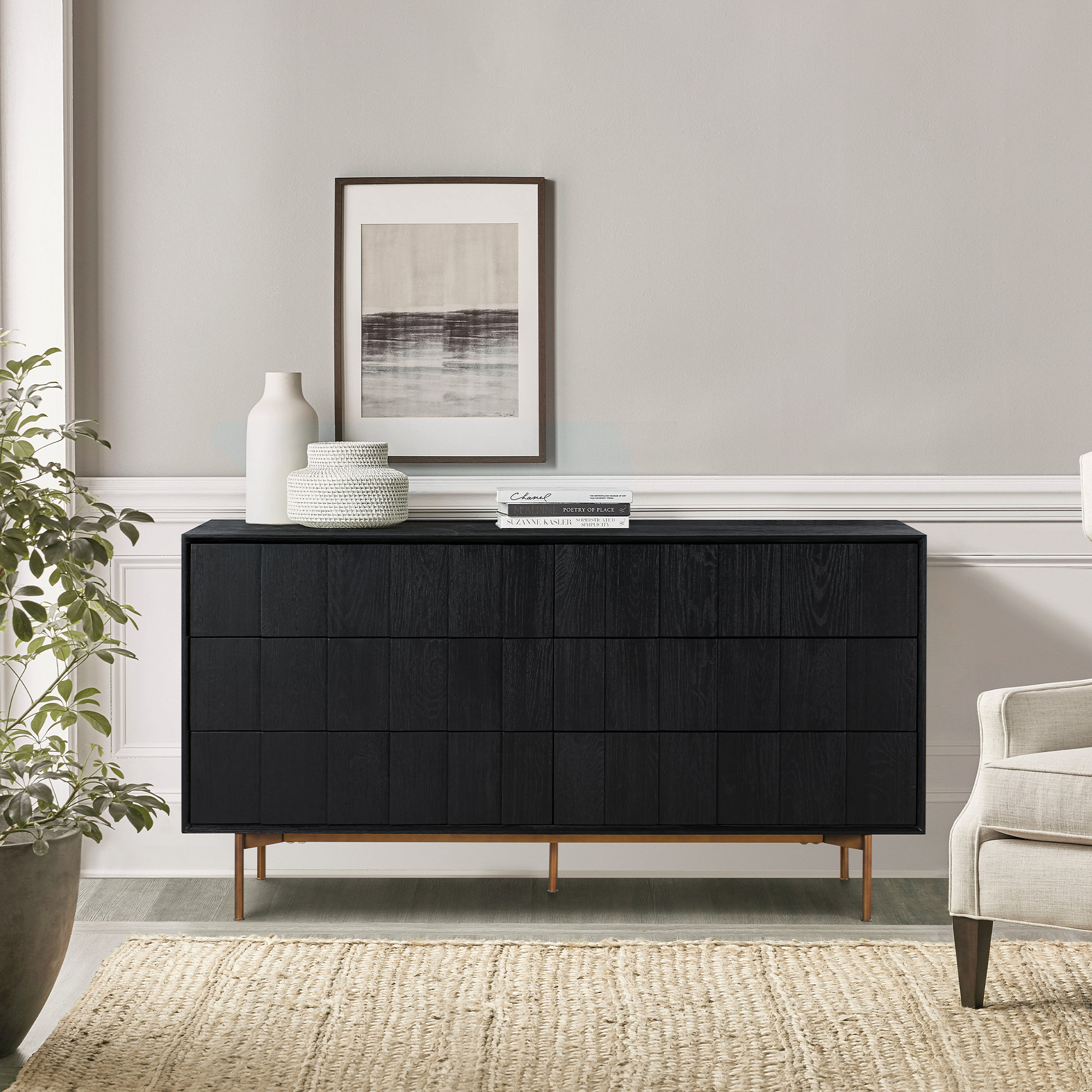 Willa Arlo Interiors Fielding 6 - Drawer Dresser | Wayfair