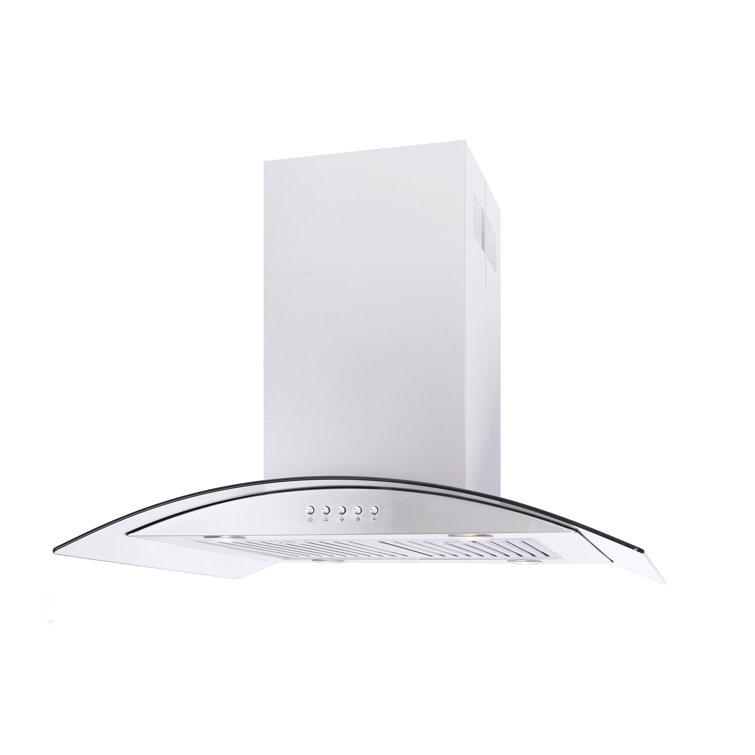 white extractor hood 60cm