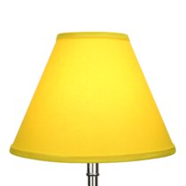 Yellow Lamp Shade Fabric Small Lampshade for Table Lamp and Floor Light 