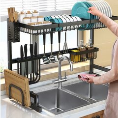 Details about   Plastic Dish Tray Kitchen Sink Draining Tools Drying Rack Sink Sponge Holders 