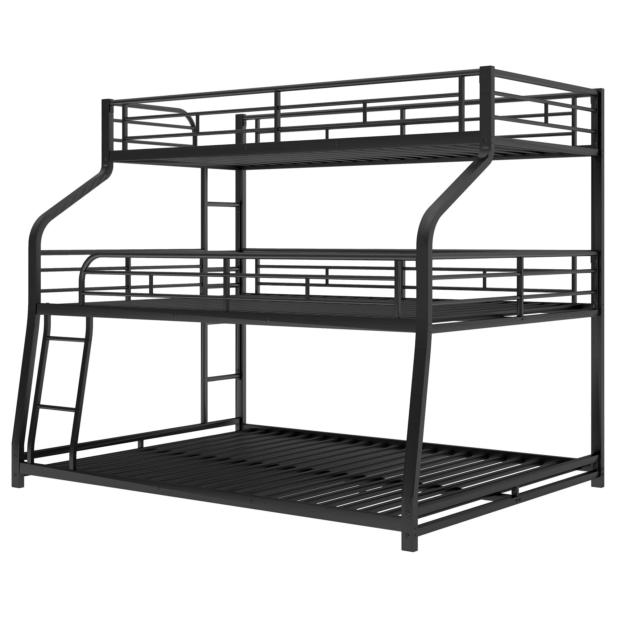 Xiao Hailuo Twin XL over Full XL over Queen Triple Bunk Bed Wayfair