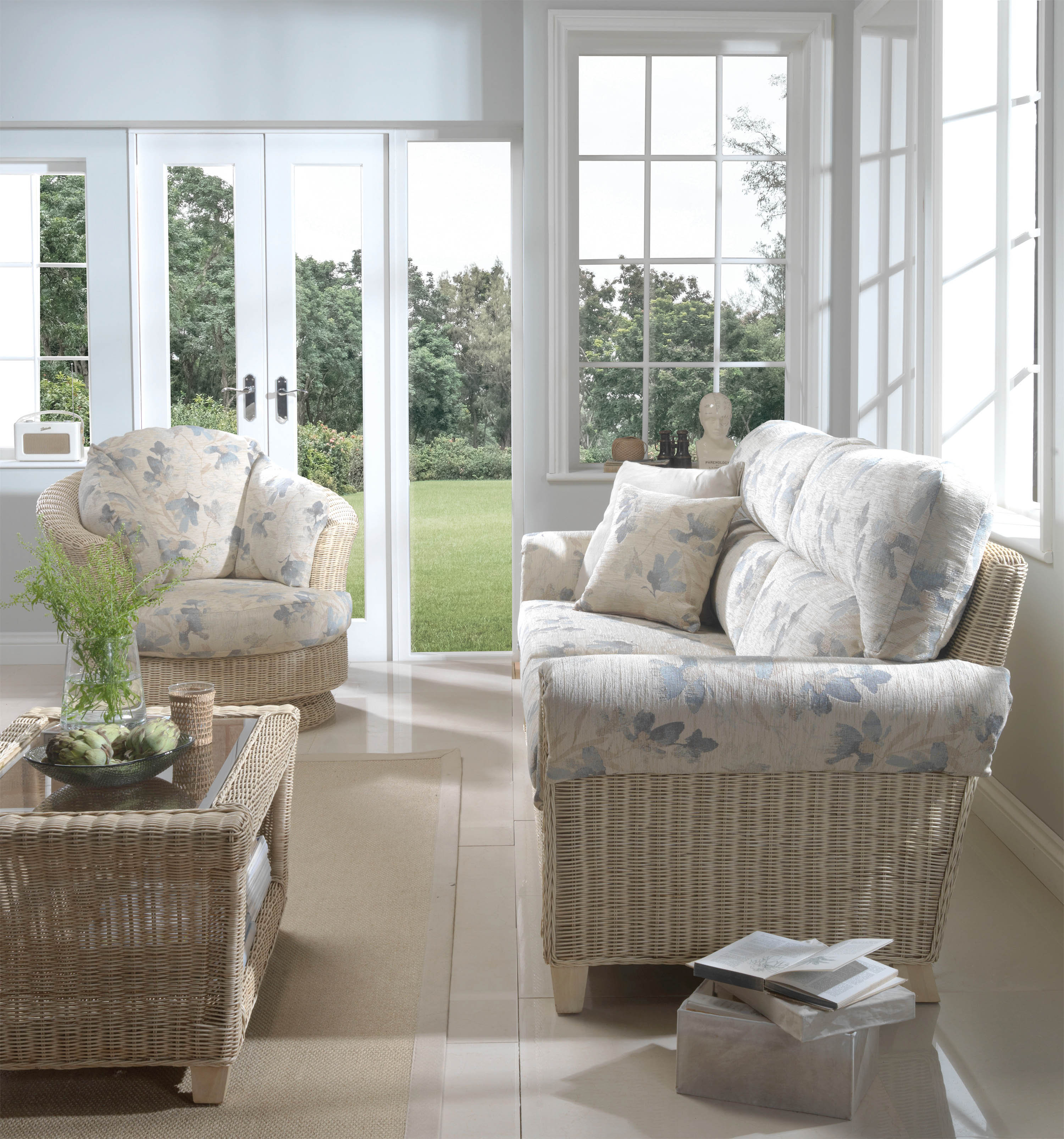 Highland Dunes Cynthia 3 Piece Conservatory Sofa Set & Reviews