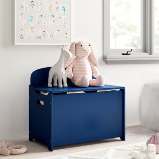 Kids Storage Seat 'Train' Blue Box Brand New Gift 
