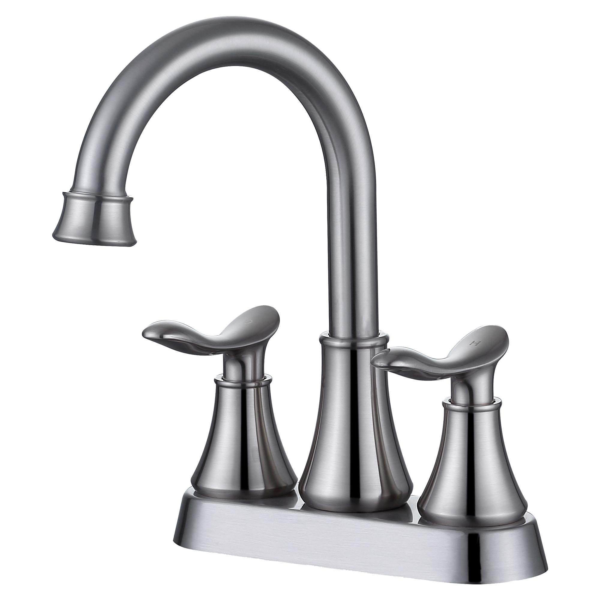 OUTMOIN Centerset Faucet Bathroom Faucet with Drain Assembly Wayfair