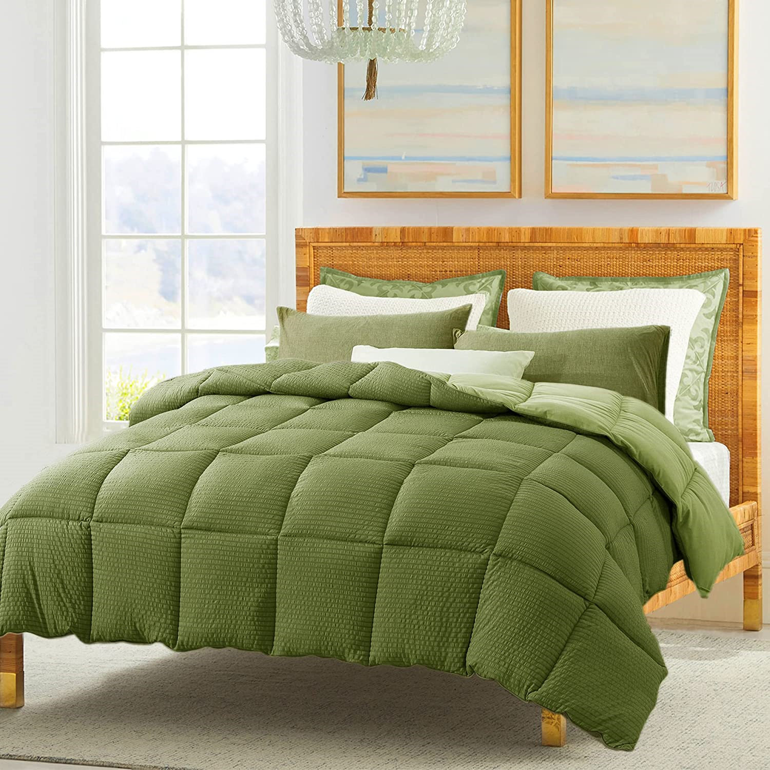 fluffy queen duvet insert