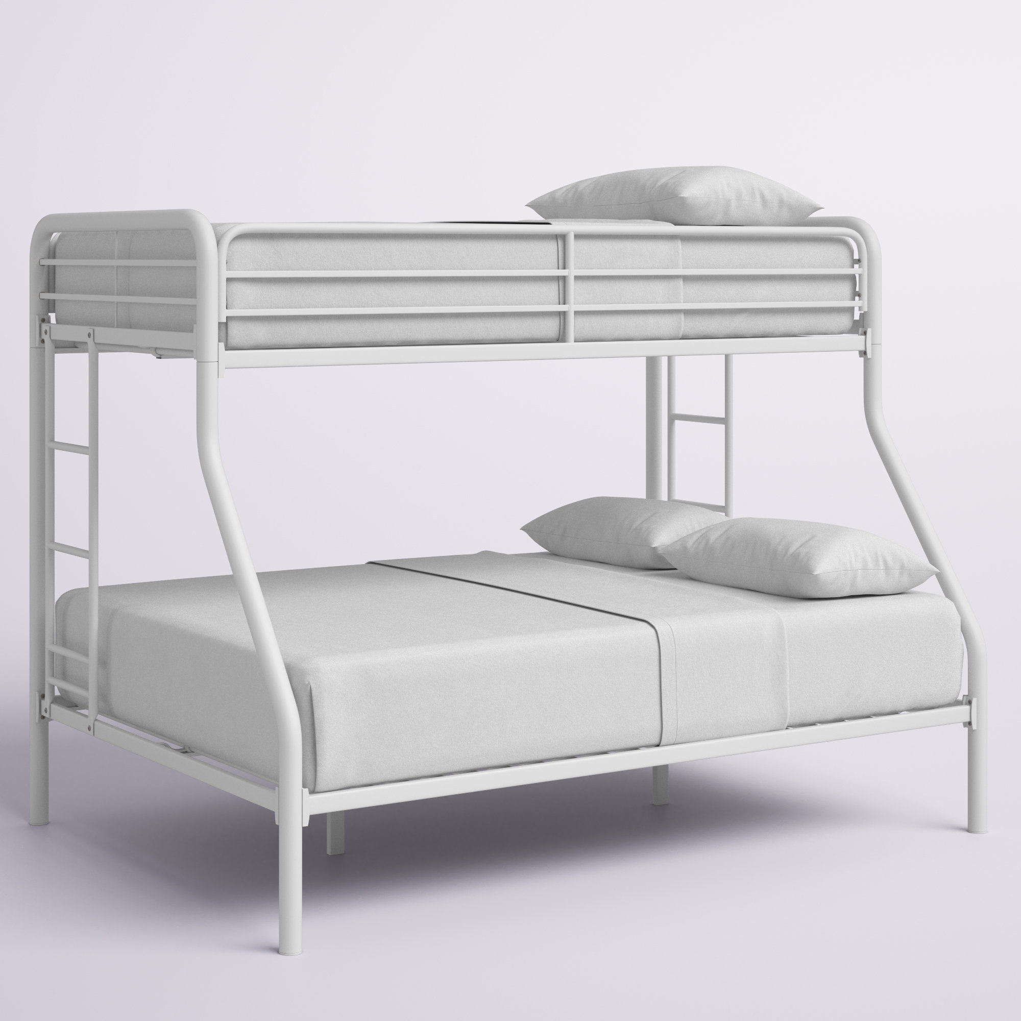 Mack & Milo™ Inko Twin Over Full Metal Standard Bunk Bed by Mack & Milo