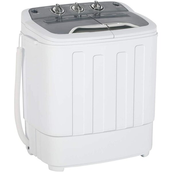 8lbs Mini Compact Washing Machine Spin-Dry Laundry Washer Single Tub Portable 