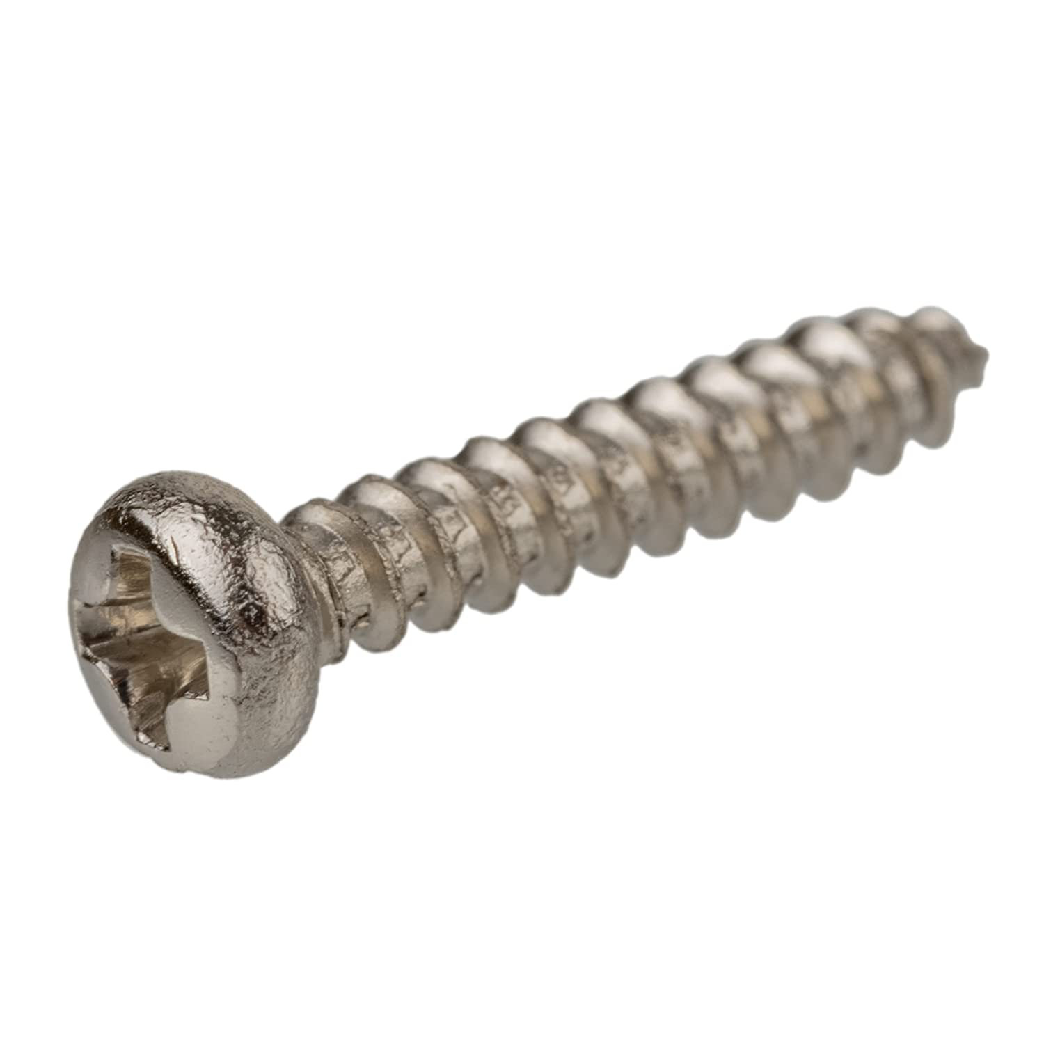 thumbnail image 2 of 10-32x1/2\" 410 Stainless Steel Phillips Pan Head Type F Thread Cutting Screws 2 of 13