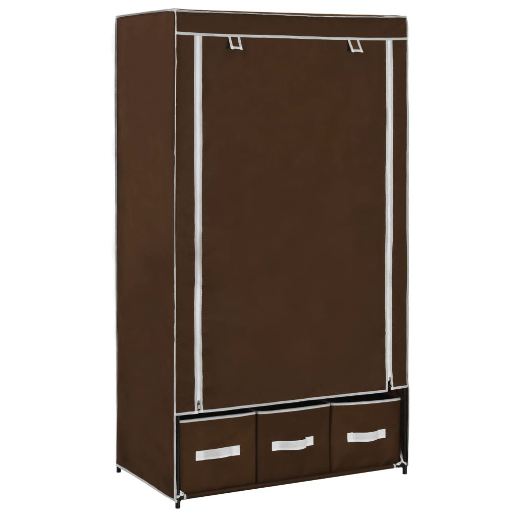 Symple Stuff 87cm Wide Portable Wardrobe Wayfair.co.uk