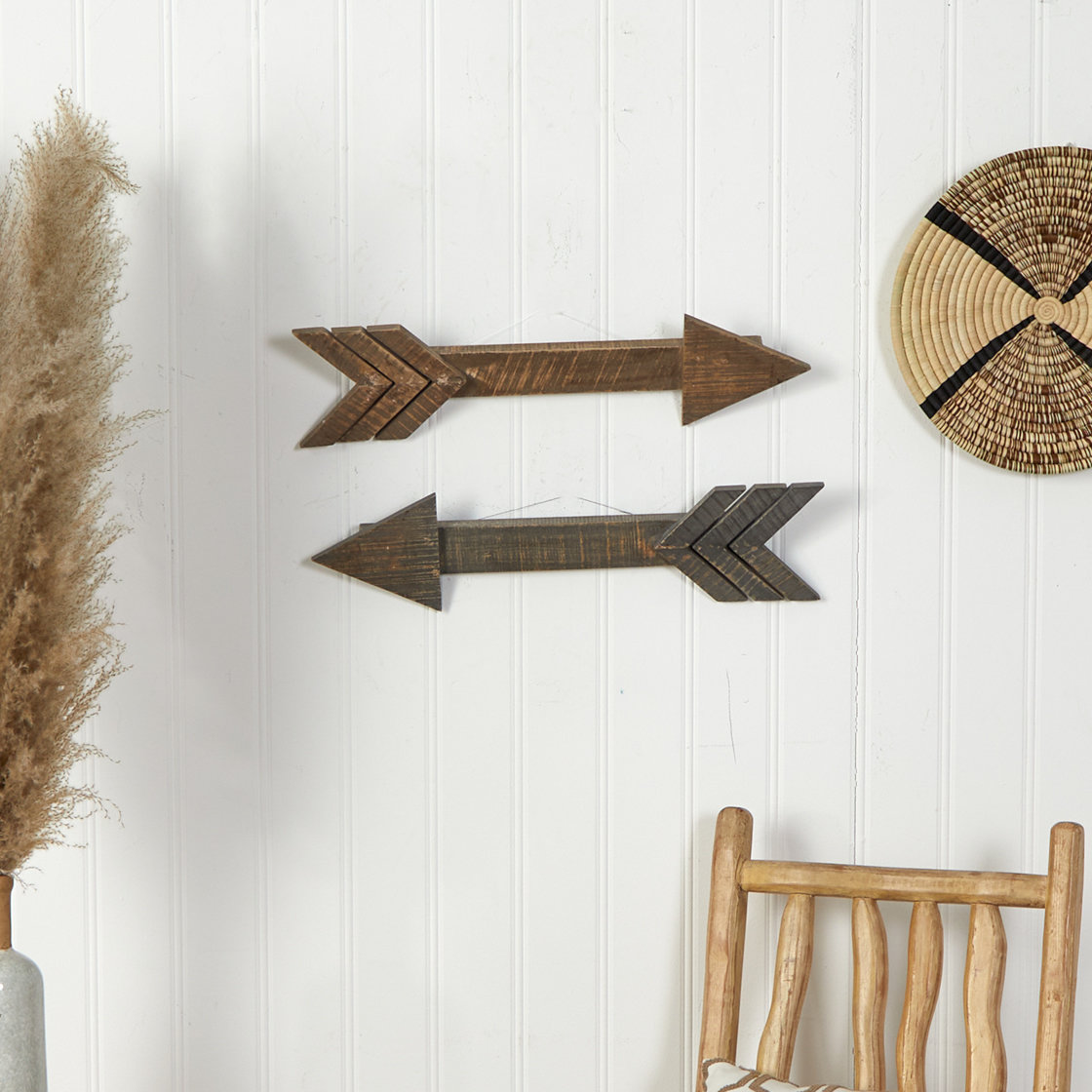 Foundry Select Wood Arrows Wall Décor Wayfair