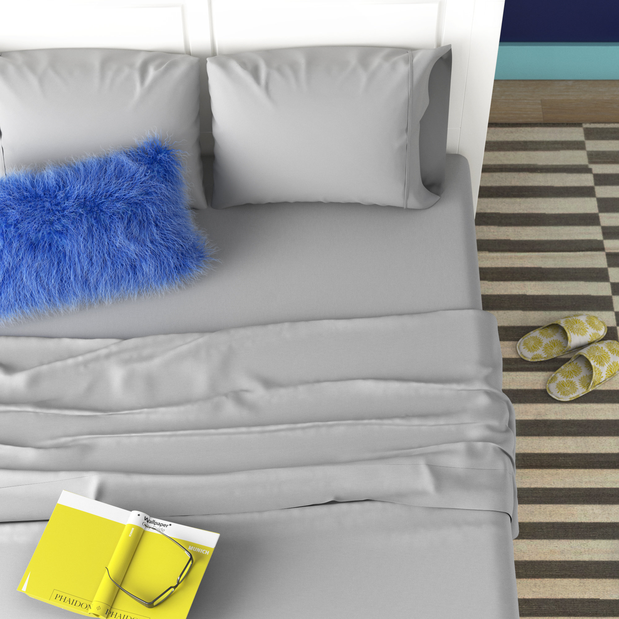 17 Stories 180 Thread Count Fitted Sheet & Reviews Wayfair.co.uk