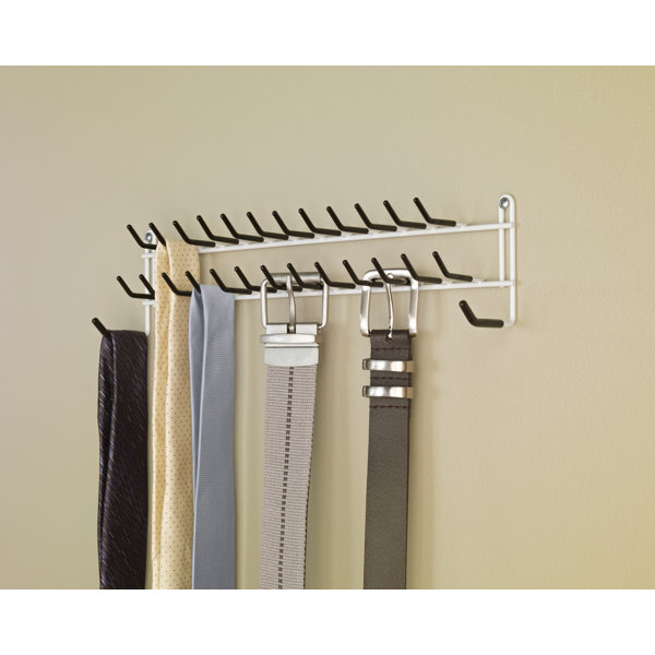 ClosetMaid 14-Hook Vertical Tie & Belt Rack NOS 