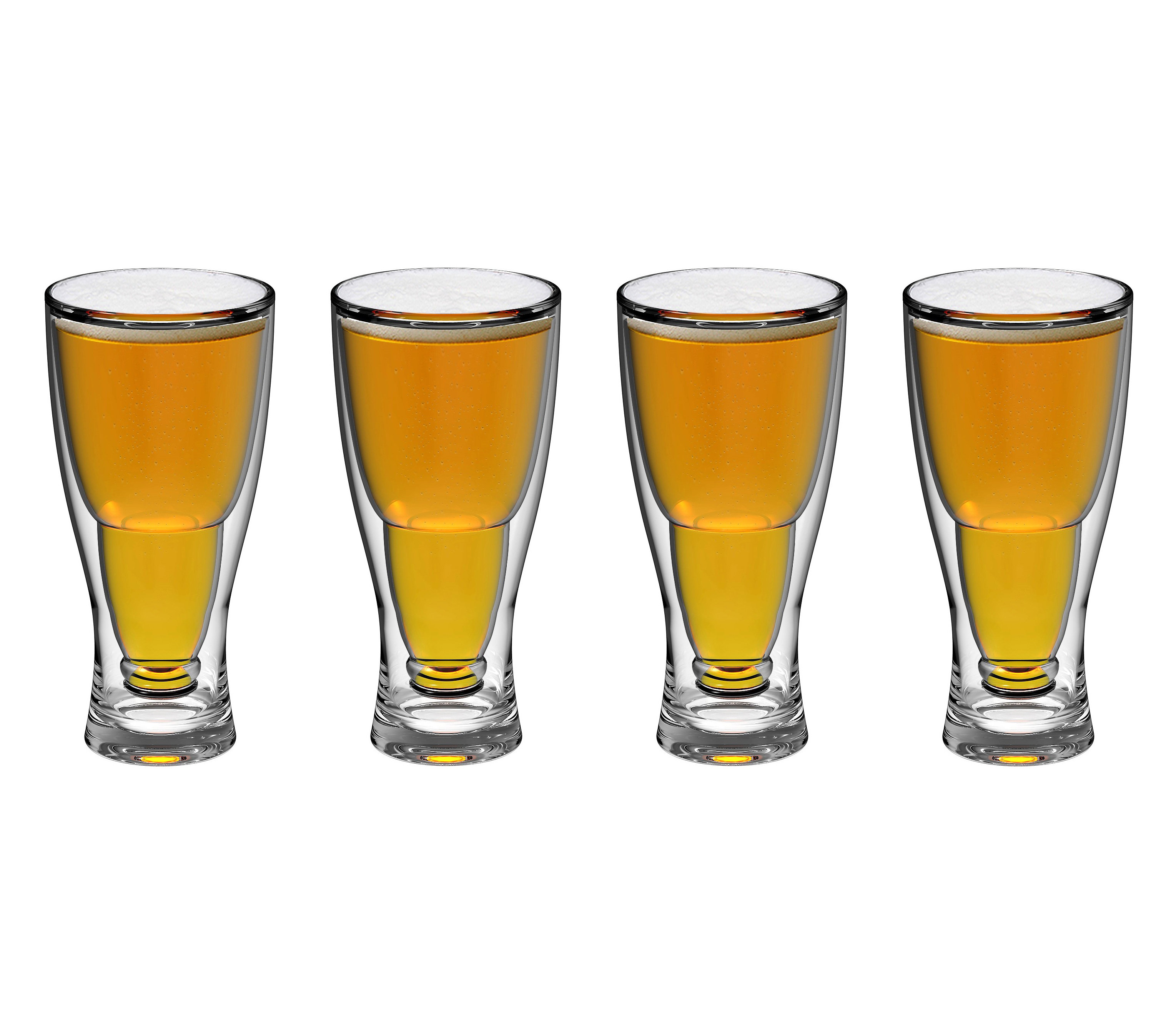 Winston Porter QG 28 Ounce Clear Acrylic Plastic Double Wall Upside