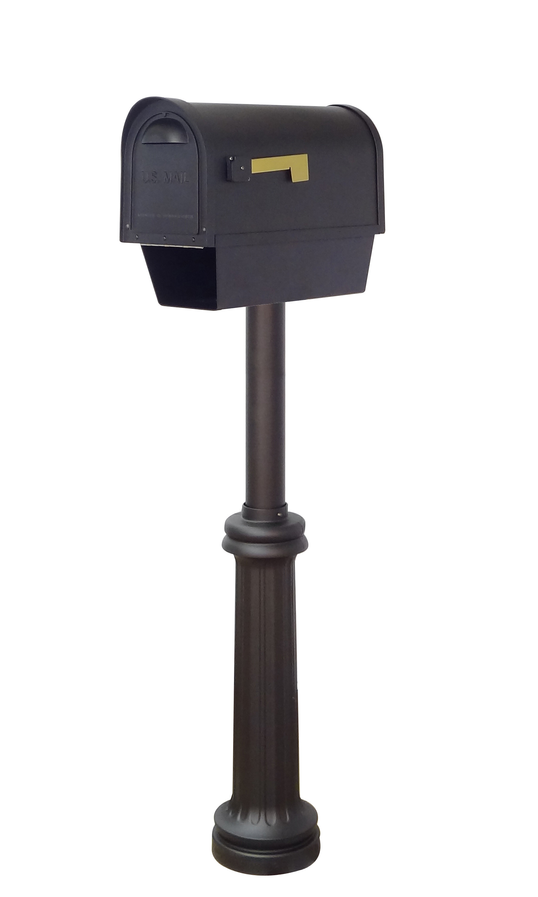 Special Lite Products Classic Curbside Locking Mailbox with Post