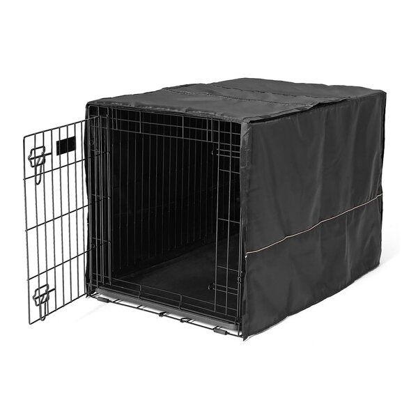 Cover only Medium Dog Crate Cover for Wire Crates Heavy Nylon Durable Waterproof Windproof Pet Kennel Cover Indoor Outdoor Protection Blue 