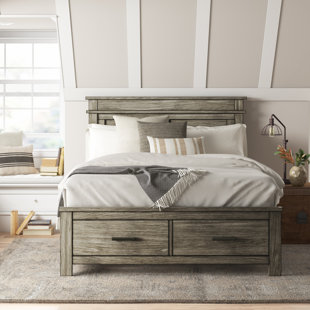 Rustic King Beds with Storage 